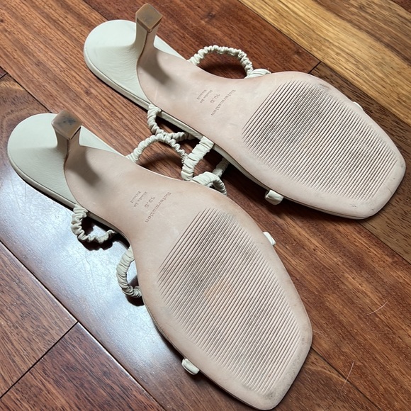Reformation cream sandals heels new without box size 10.5 - Picture 2 of 5